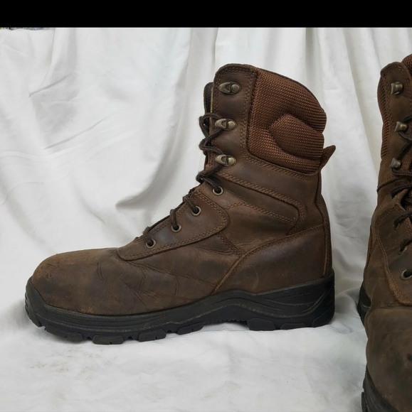 Herman Survivors Men's size 11 WIDE Jason III Steel Toe Leather Work Boots - Picture 5 of 12